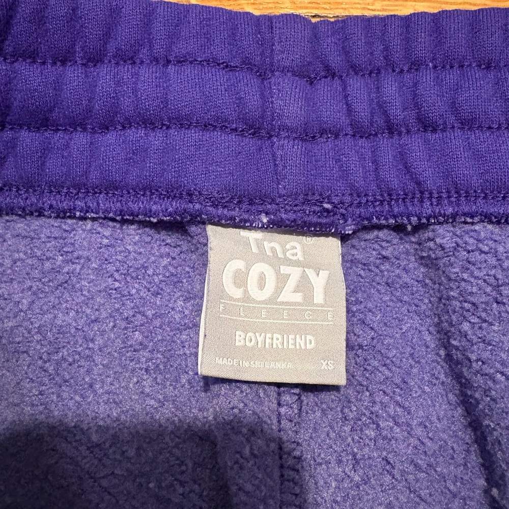 TNA Cozy Boyfriend sweatpants